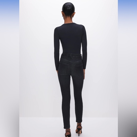 New with tags | Good American Good Petite Skinny Jeans | Black | 10/30 P - Picture 5 of 12